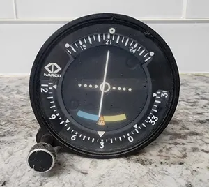 Narco Aviation Glide Slope Indicator VOA-40 ILS NAV Converter Vintage Avionics